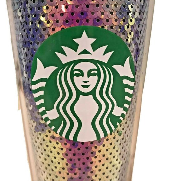Starbucks 2020 Holiday Purple Sequins Cold Cup Wit - Picture 4 of 5